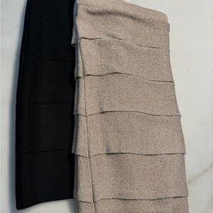 BCBG power skirts